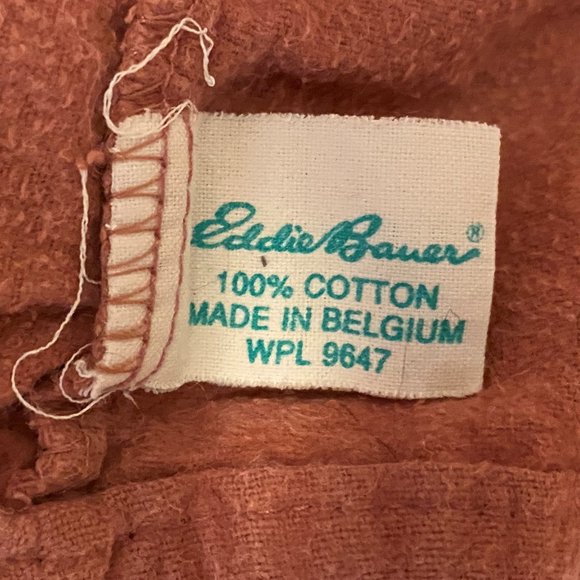 Eddie Bauer, Rose Color, Flannel King Set: Duvet, Fitted, 6 cases - Picture 2 of 2